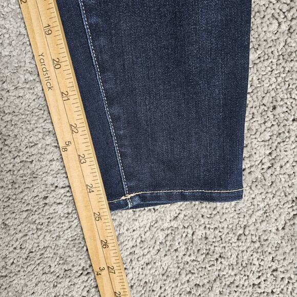 L' Agence Jeans Womens 26 Blue Margot High Rise Skinny Normcore Minimalist - Picture 8 of 10